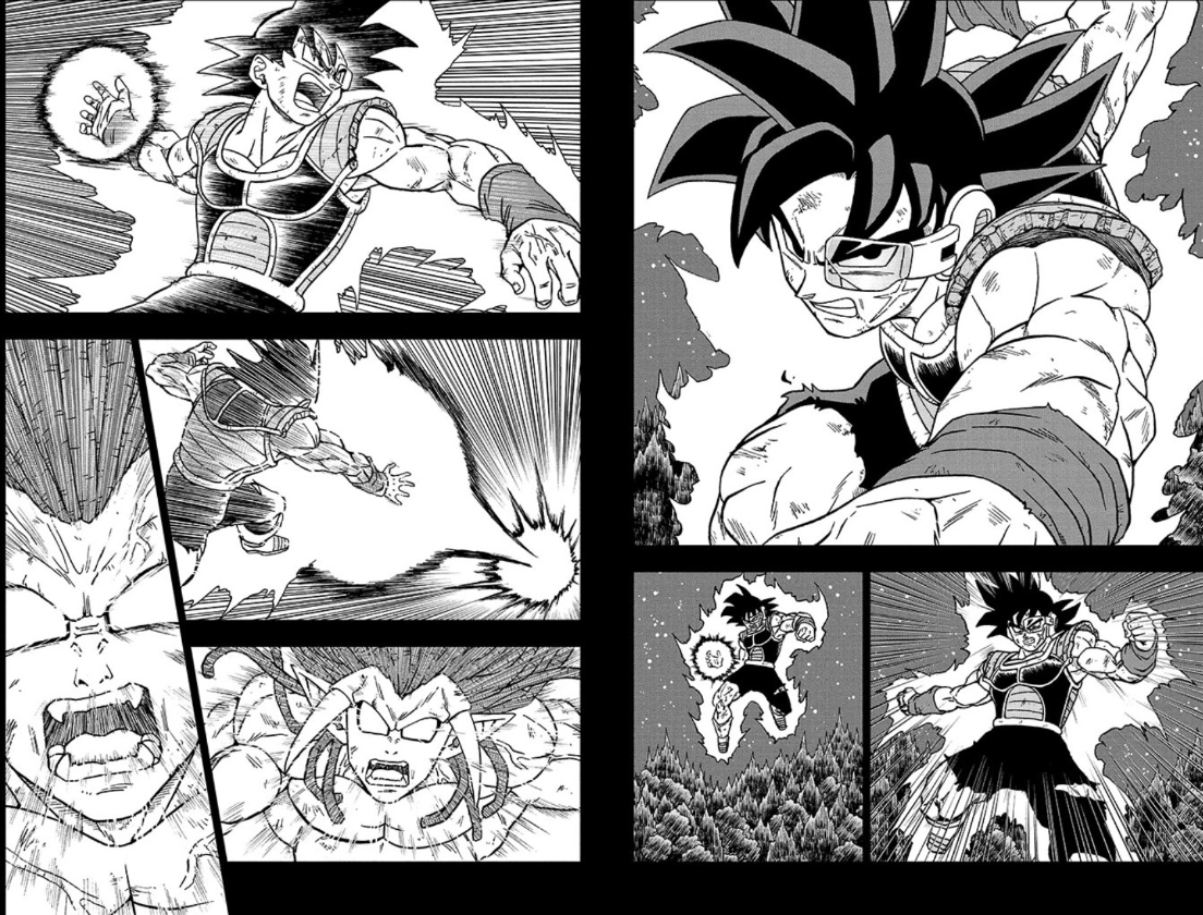 Dragon Ball Super Chapter 81 features Gas vs Goku